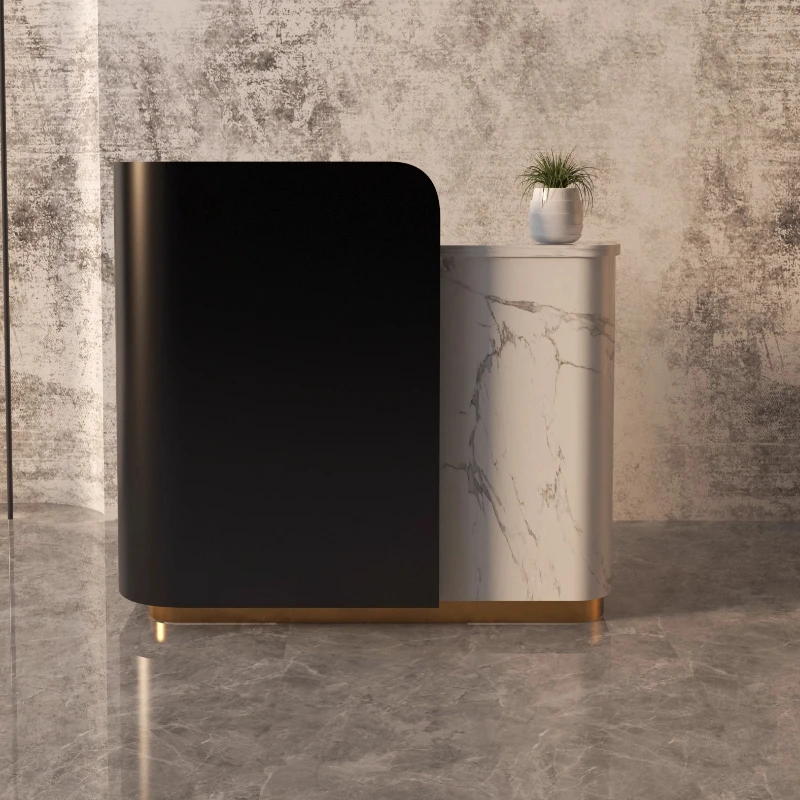 

Drawers Quality Reception Desks Display Promotion Service Counter Reception Desks Beauty Salon Design Escrivaninha Furniture