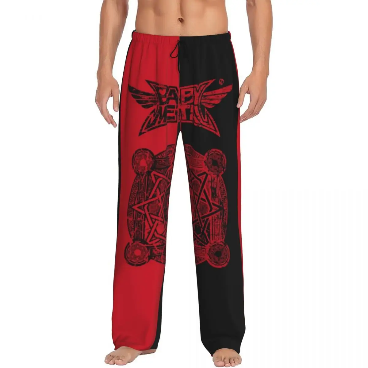 

Мужские пижамные штаны с принтом на заказ, крутая одежда для сна в стиле хип-хоп, панк, одежда для сна с карманами