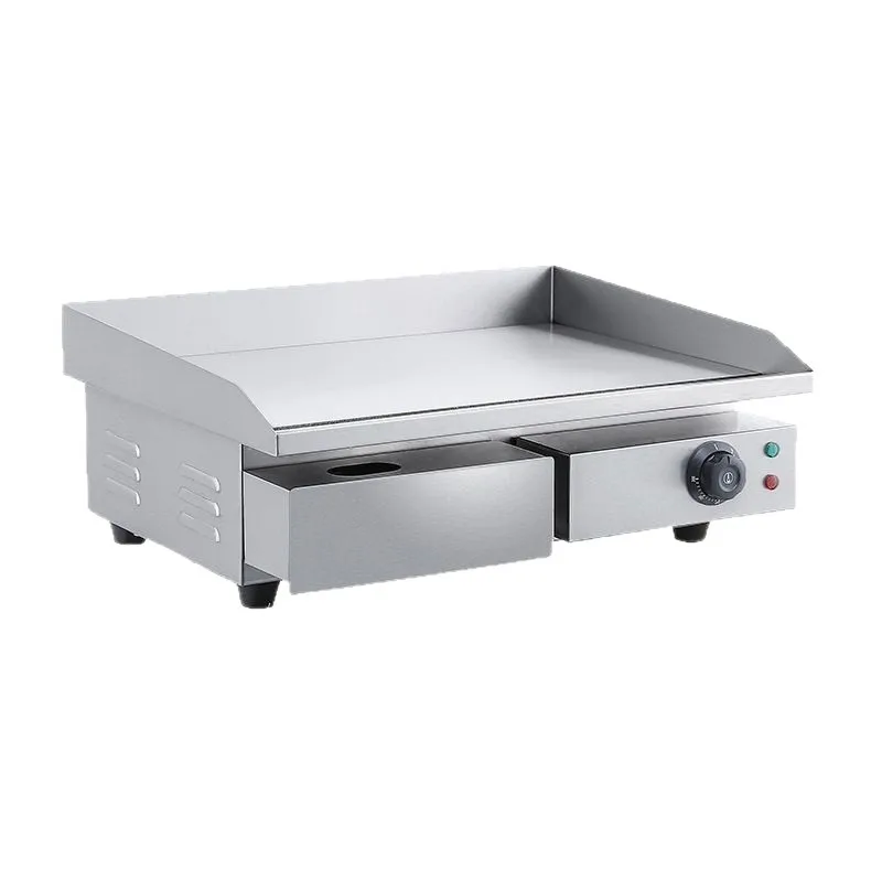 

Commercial electric flat grill grill grill grilled squid teppanyaki pancake machine