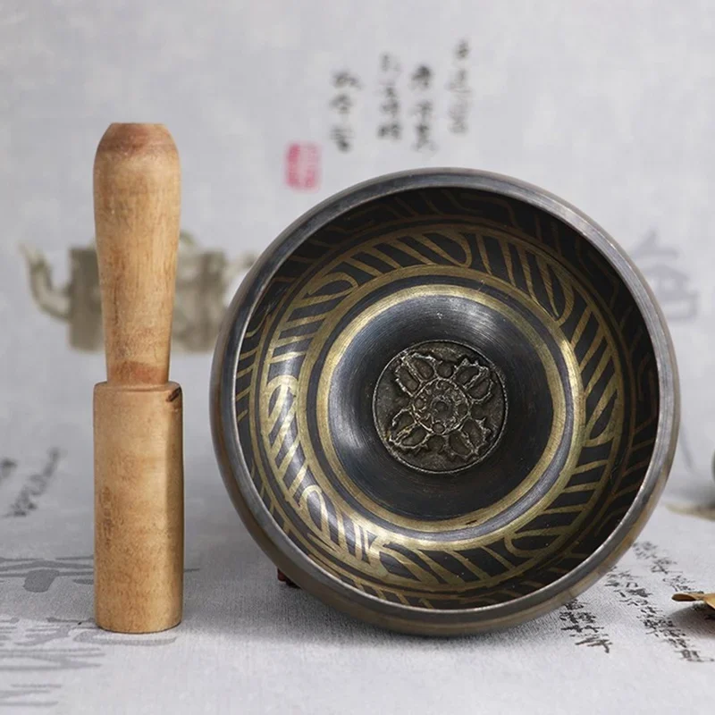 8 Size Tibetan Bowl Singing Bowl Decorative-wall-dishes Home Decoration Decorative Wall Dishes Tibetan Singing Bowl