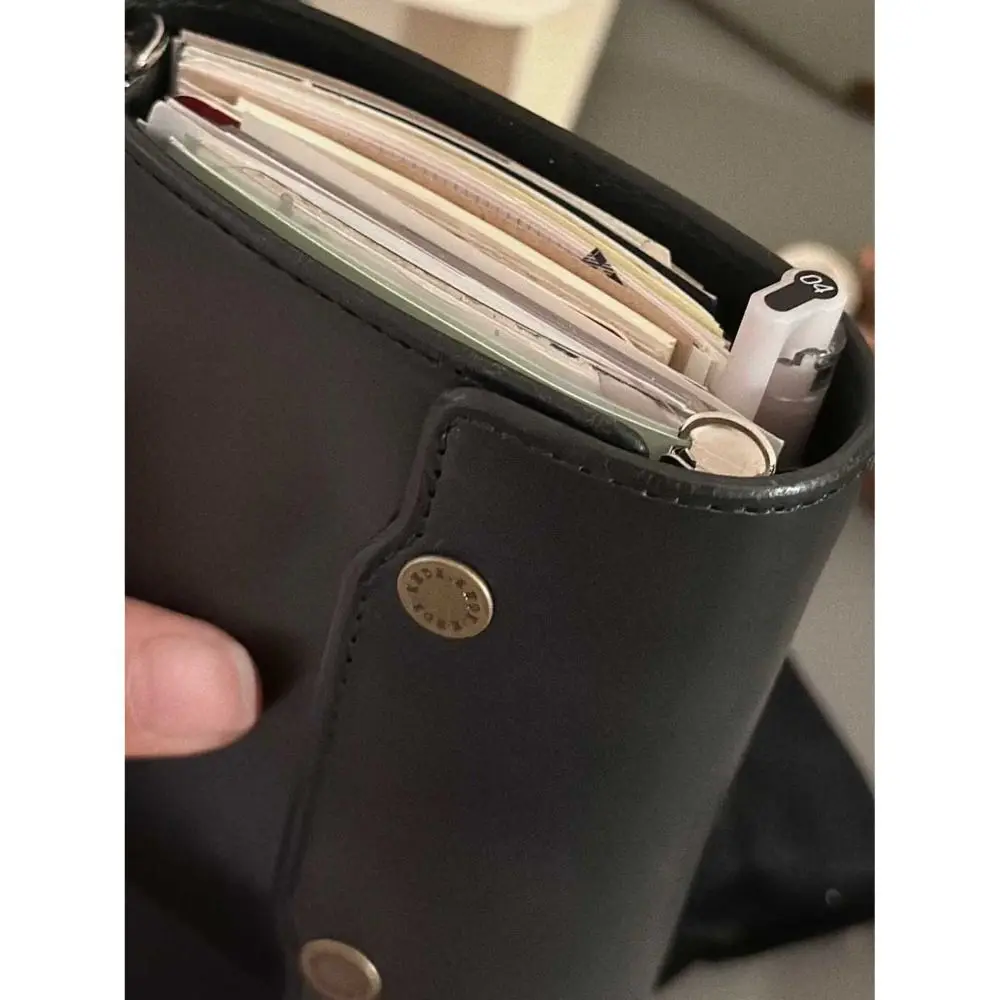 دفاتر ملاحظات جلدية مقاس 2025 M5، كتب جيب كلاسيكية محمولة، صفحة داخلية فارغة، دفتر أستاذ يدوي سميك