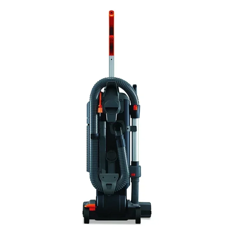 QWHoovvers Commercial HushTone Upright Vacuum Cleaner,15 Inches With Intellibelt,For Carpet And Hard Floors,CH54115,Gray