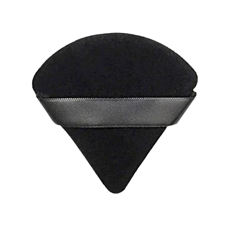 1/10pcs Triangle Powder Puff Mini Velvet Facial Cosmetics Sponge Double-sided Super Soft Makeup Cushion Washable Portable Gifts