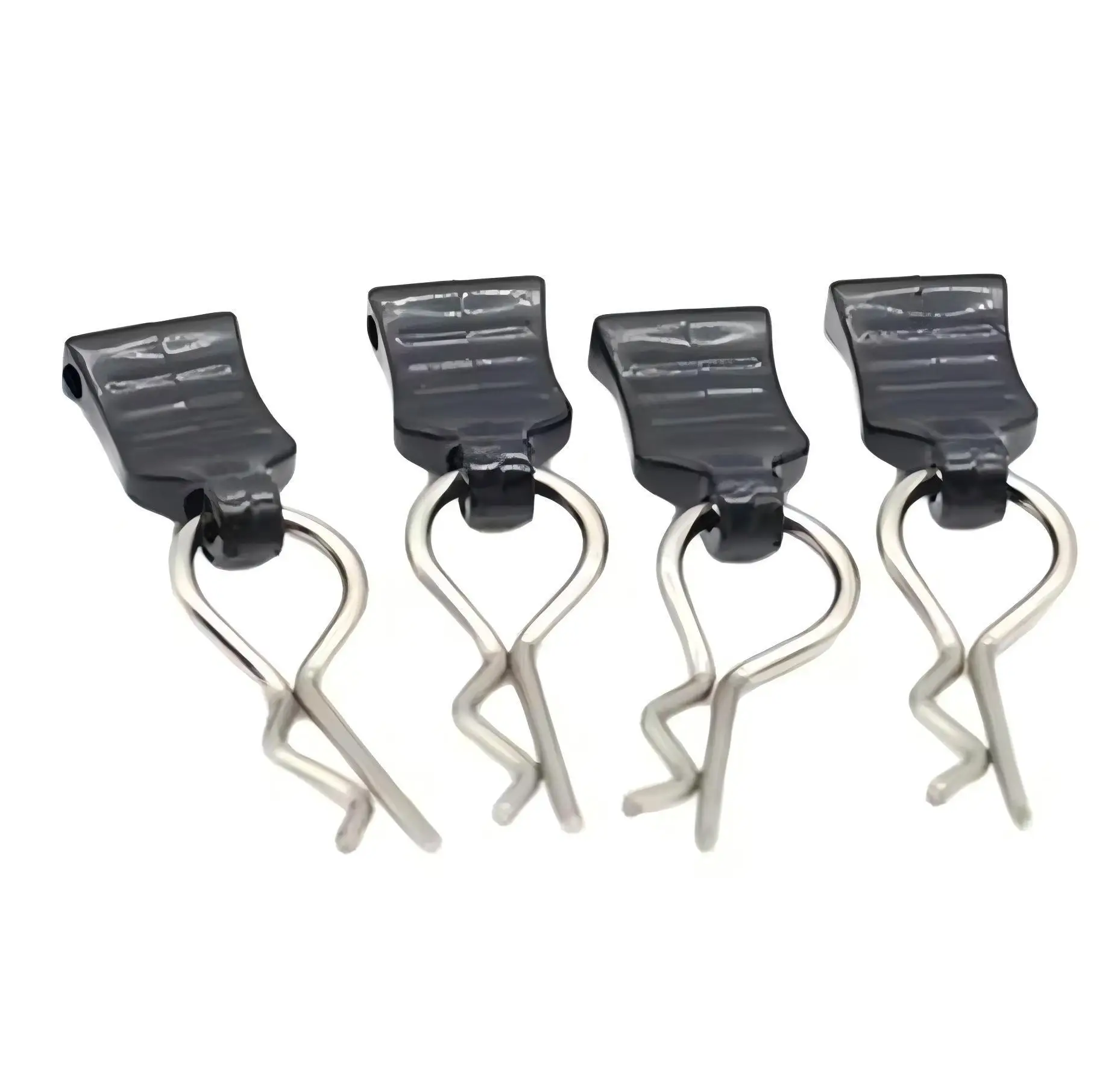 Universal RC Body Clip Assortment Kit, 4-20Pcs Metal R Pin for 1/10 1/8 1/12 1/16 Scale Car Truck Buggy Boat Replacement Parts