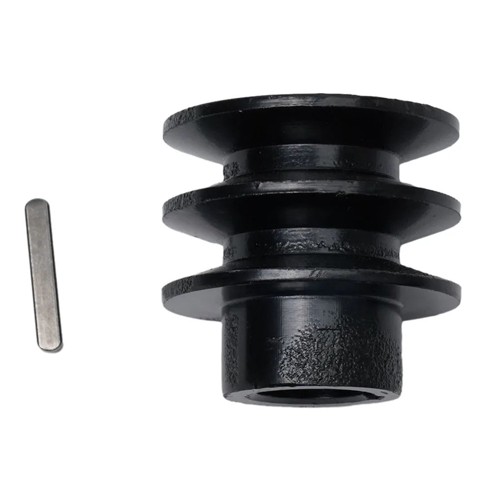 V Belt Pulley Fits 20mm Bore Groove Pulley A Belt For 168F 170F GX110 GX120-GX160- GX200-7HP Engine Engine Black Pulley Hot Sale