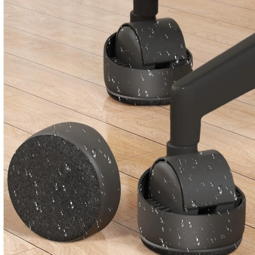 5Pcs Floor Protector Office Chair Wheel Silicone Universal Furniture Wheel Caster Anti-skid Prevents Scratches