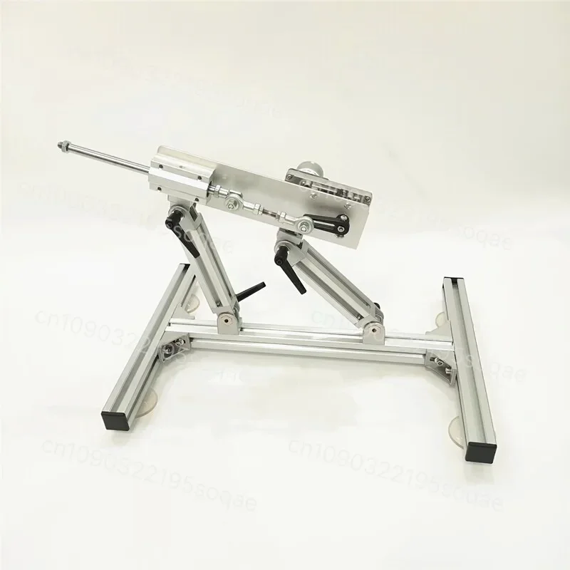 Telescopic Linear Actuator With Bracket Suction Cup 3XLR Connector Adjustable Stroke 2-20CM 100-240V Automation Motion Component