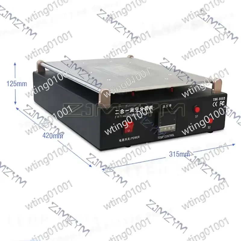 968D Vacuum Separator Machine for Tablet Cellphone LCD Touch Screen Repair Tool Equipment