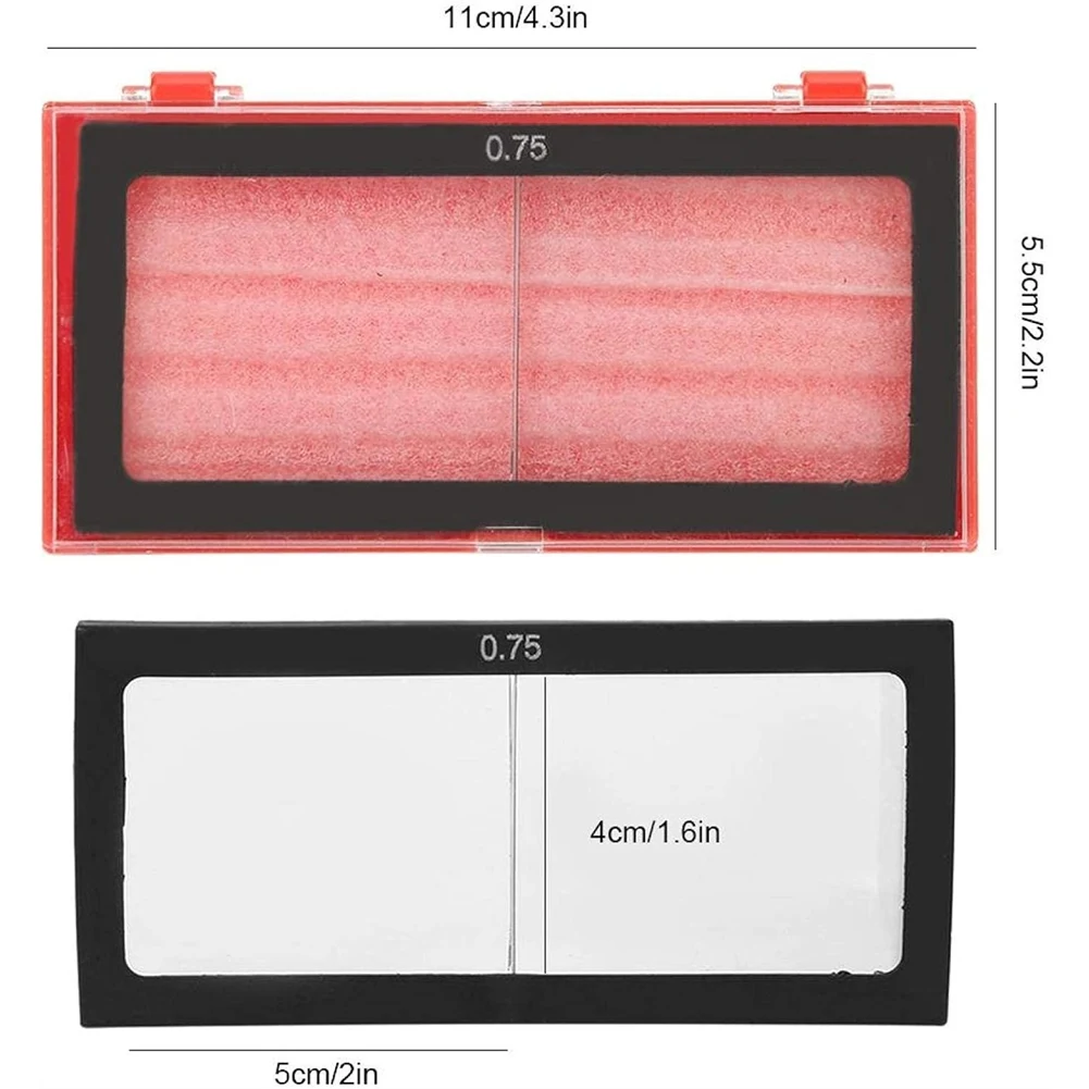 【Welding Accessories】 5pcs Glass Magnifying Welding Lens, 1.0/1.75/2.0/2.5/3.0 Diopter Cheater Lens for Welding Helmet, Not Easi