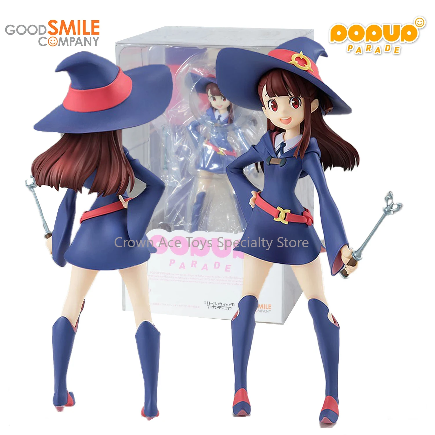 

GSC Assembled Model Pop Up Little Witch Academia Parade Atsuko Kagari Anime Action Manga Figures Trendy Toys Doll Holiday Gifts