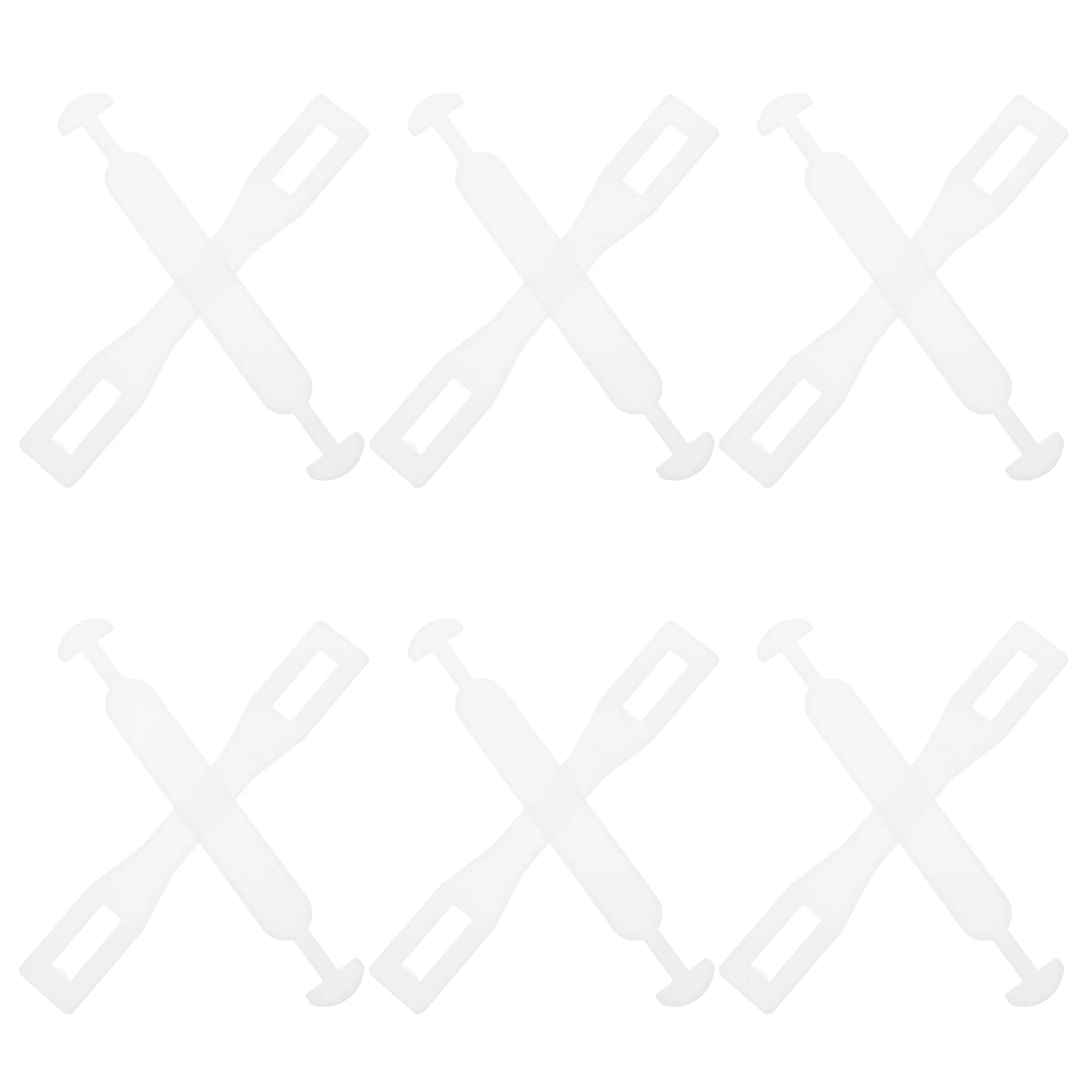 

100 Sets Plastic Cardboard Box Box Handle Handles Heavy Duty Milk Carton Handles Moving Packaging Storage Boxes