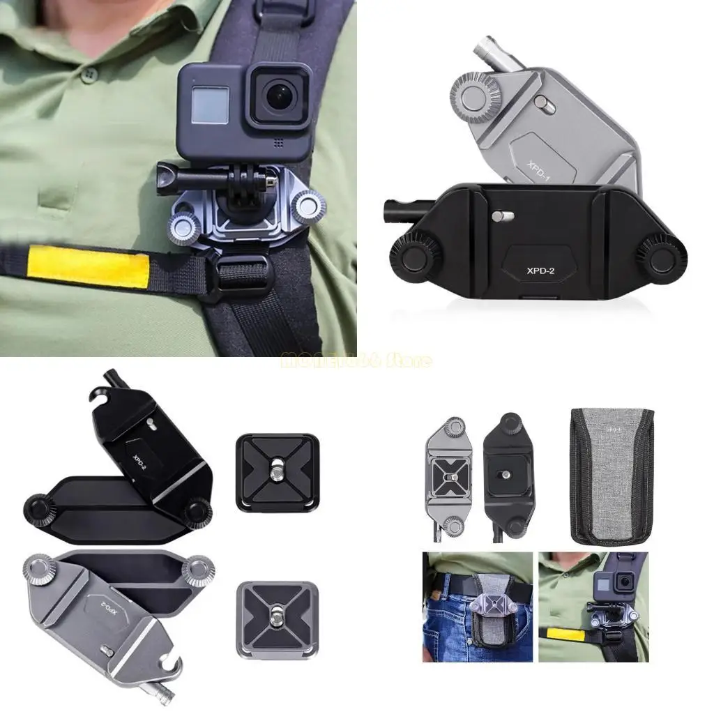 F62C Efficient Camera Hanging Buckle Reliable and Functional Quick-Release Buckle Must-Have Accessory for Every Photographer
