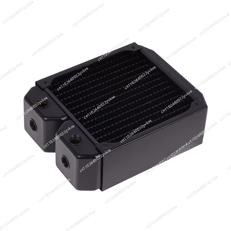 

NexXxoS UT60 Full Copper 140MM Thick Radiator,186 x 144 x 60MM,G1/4",Computer Water Cooling Loop Build Heat Exchanger