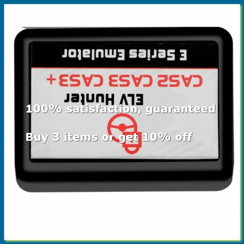 Without Programming Plug&Play for ELV Hunter for CAS2 CAS3 CAS3+ All E-Series Steering Lock Emulator-DTB3
