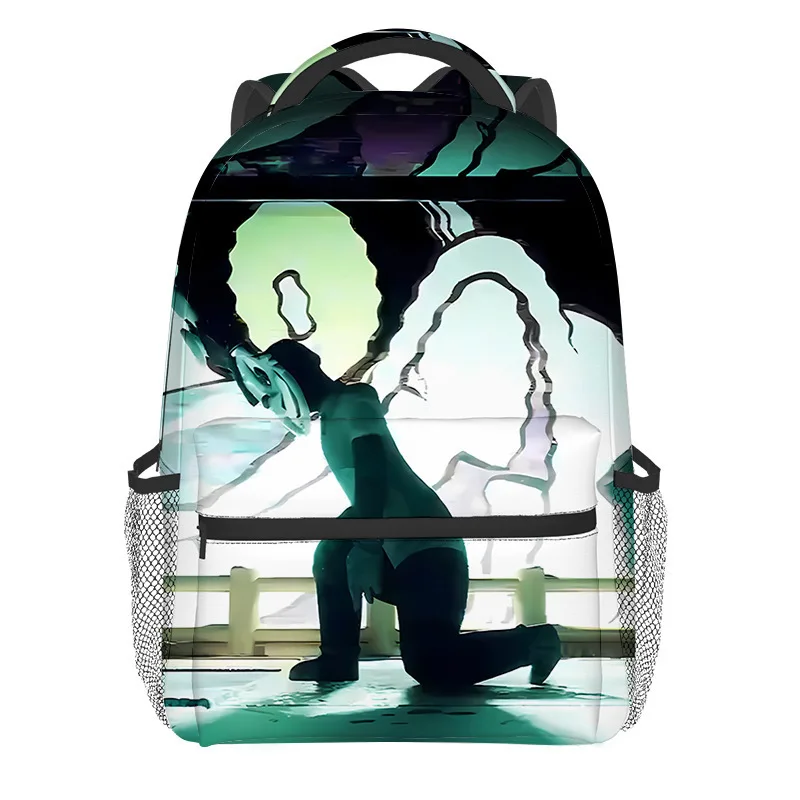 Classic Popular Finding Frankie student Bookbag Notebook Backpacks 3D Print Oxford Waterproof Boys/Girls Travel Backpacks