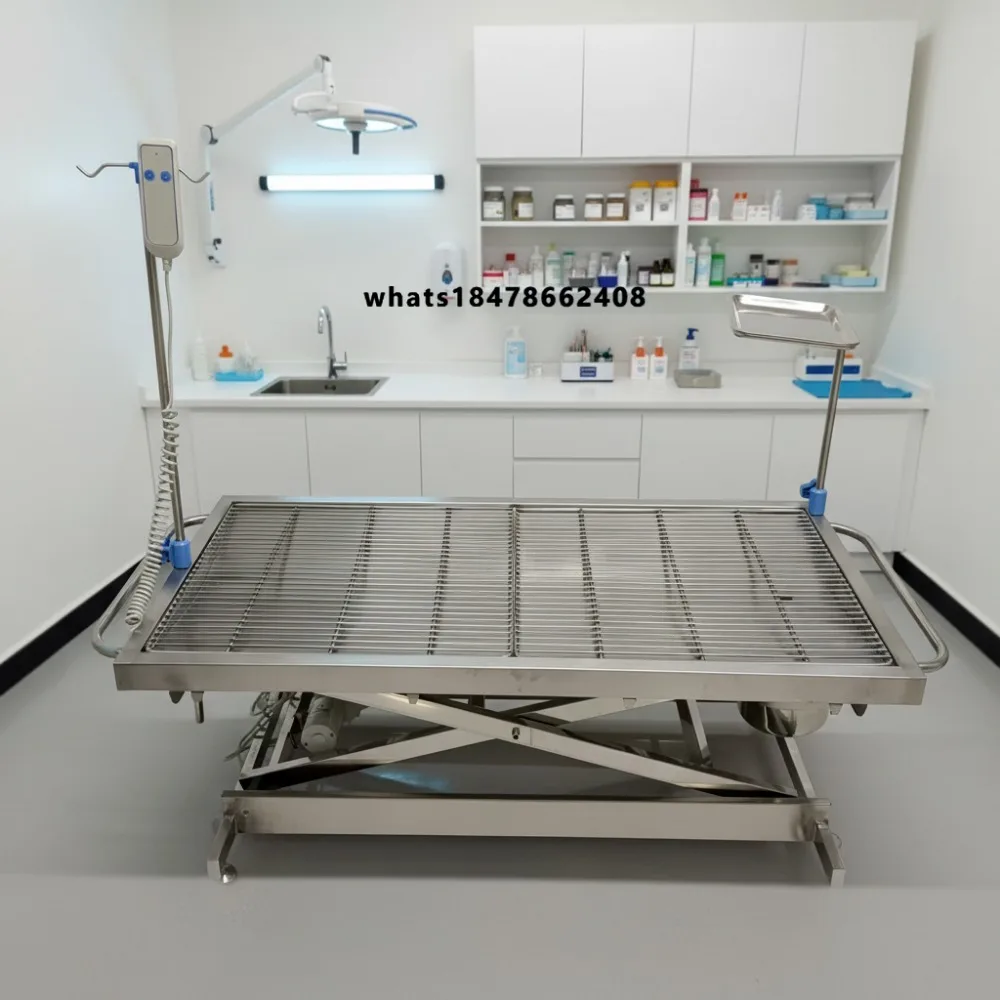 Factory direct sales, CE certified, adjustable operating table designed for pet hospitals