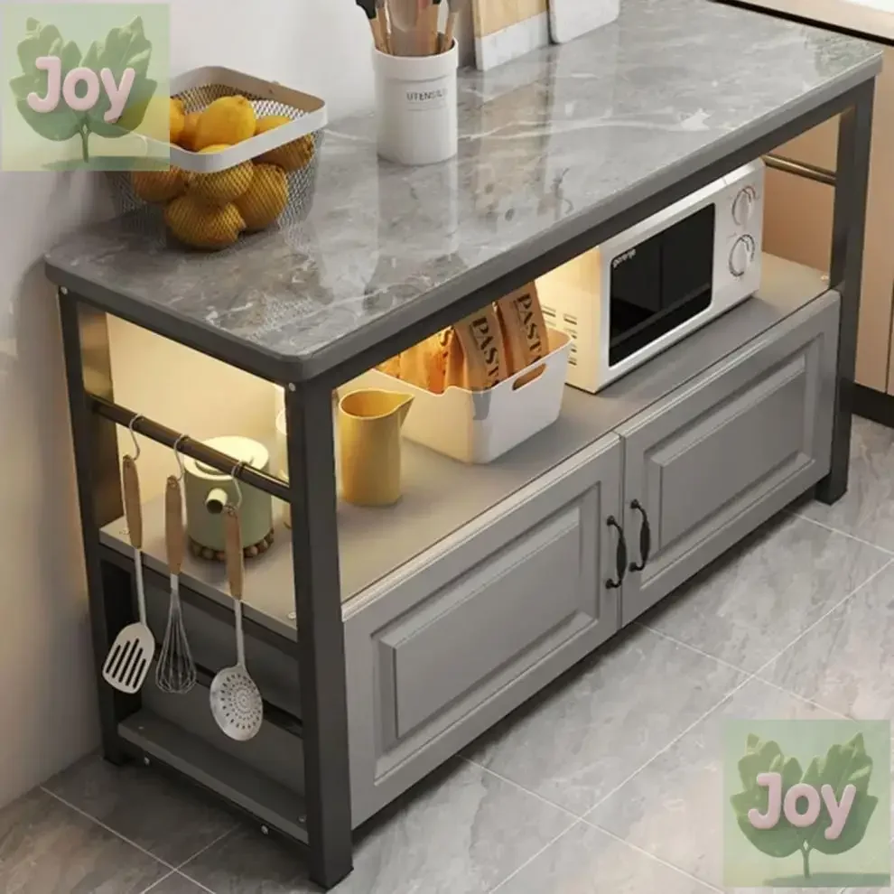 

Шиферная кухонная полка для овощей, домашняя микроволновая печь, многослойная консоль для хранения в духовке, трехслойный шкафчик от пола до пола