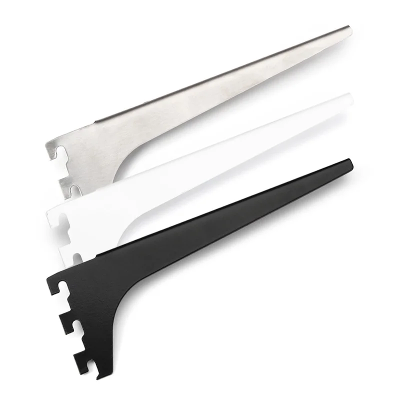 Stainless Steel Layer Board Ladder Column Glass Partition Black And White Support Frame