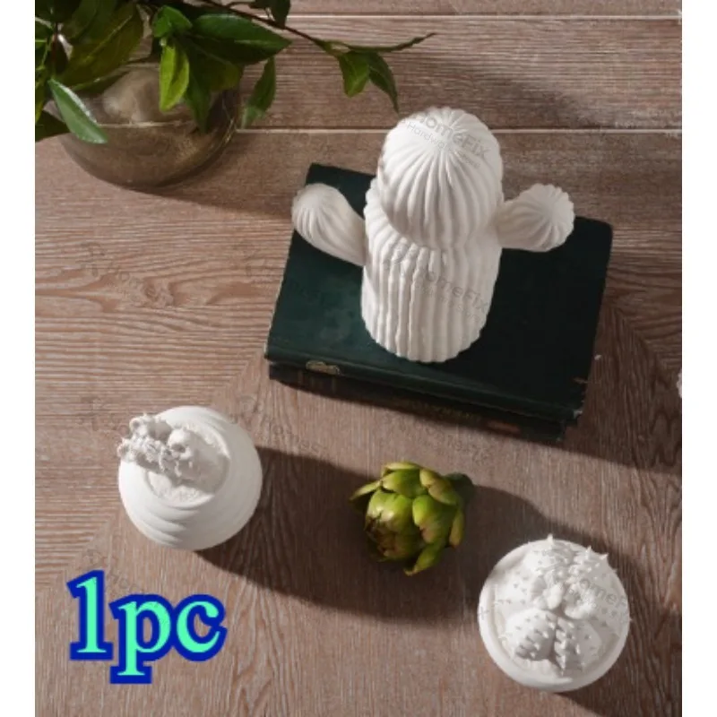 Nordic Simple Ceramic Cactus Ornament, Soft Light, Luxury, Creative, Living Room, Model Room, Entrance, Desktop, Home Decoration