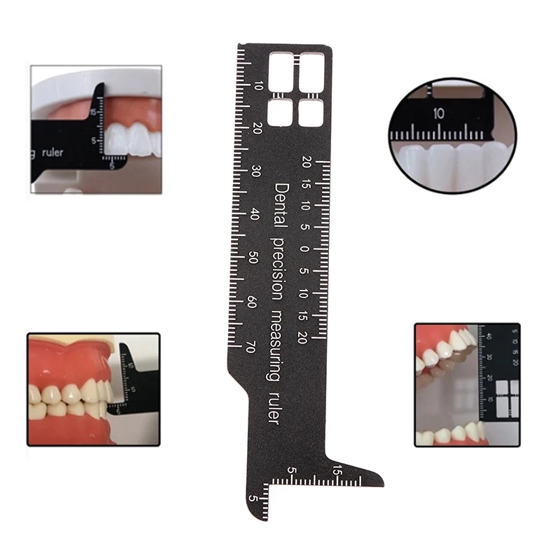 1Pc Dental Precision Measuring Ruler Tooth Gap Photography Medical Tool Span Measure Scale Endodontic Instruments