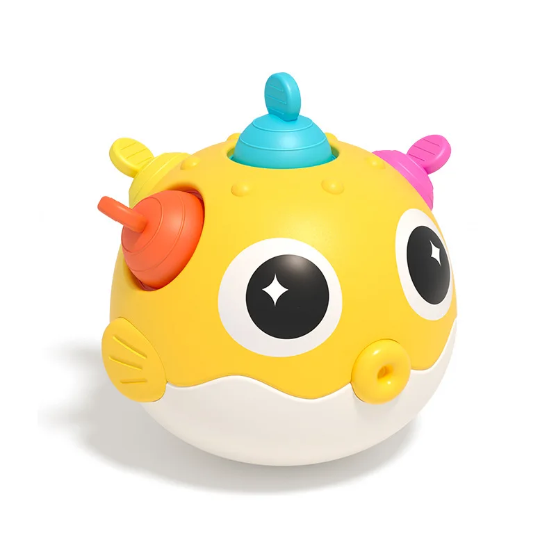 Juguete oscilante transfronterizo para bebés de 0 a 1 año, sonajero para entrenamiento audiovisual infantil, juguete para bebés