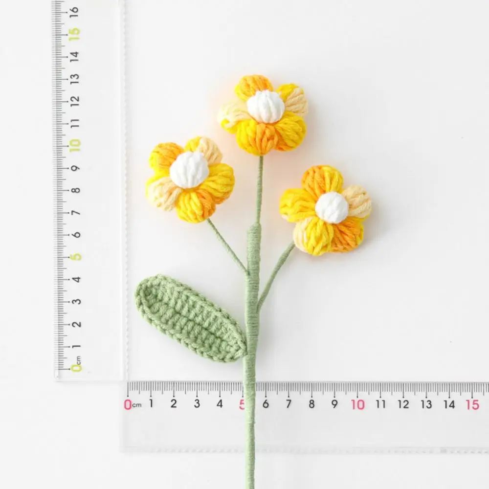 Puff Flower Bookmarks Flower Pagination Mark Simulated Flower Bouquet Accessories Home Room Decors Personalized Gifts