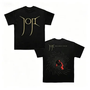 Joji Solaris Tour Double Sided Graphic Tee2026 Dark Aesthetic Singer Unisex Cotton Streetwear pure cotton T Shirt