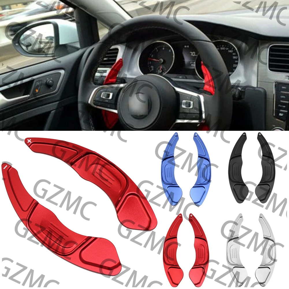 

Car Accessories for Volkswagen VW Golf 7 MK7 R GTI Scirocco 2015 2016-2019 2020 Metal Extend Shifter Car Steering Wheel Paddle