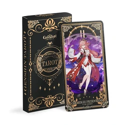 22Pcs Game Game Genshin Impact Tarot Card Yae Miko Raiden Shogun Kaedehara Kazuha Playing Card Cosplay Props Anime Tarot Card Ch