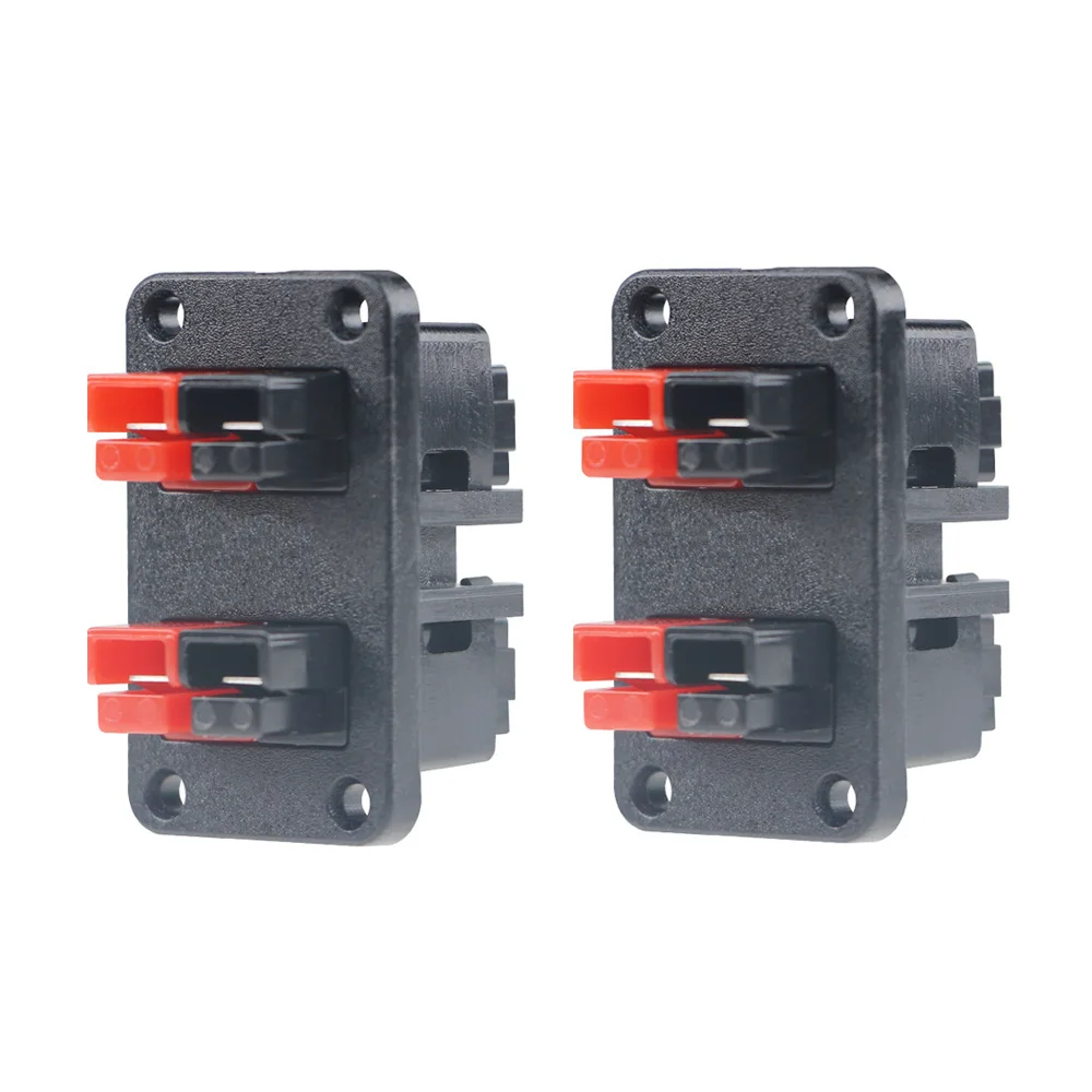 45A 600V Plug Fixed Mounting Bracket Panel Power Plug Single Pole Four-Position Fixed Bracket Panel with 4PCS Plug FOR Anderson