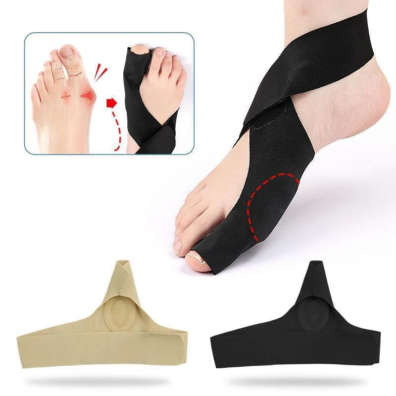 1/2pcs Alluce Valgo Correttore Big Toe Brace Cinghia di Tensione Piede Ortesi Sollievo Dal Dolore Separatore Lesioni Alla Punta Trattamento Raddrizzatore