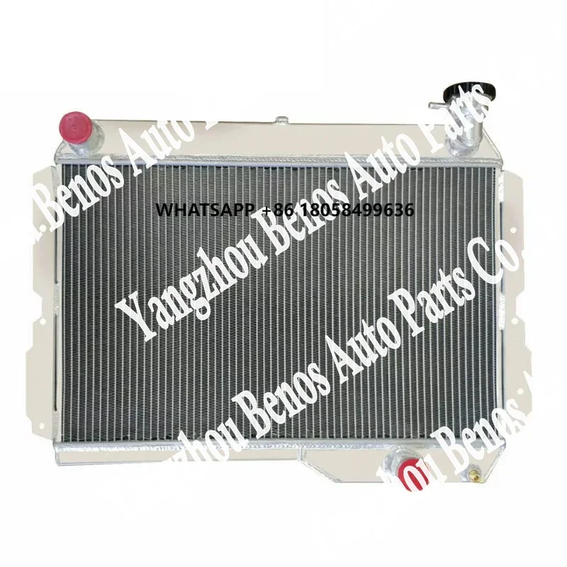 

4 Row Aluminum Radiator Shroud Fan for Land Cruiser 80 Series HDJ80 HZJ80 4.2L 1990-98