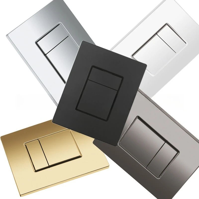 

Adapted to Grohe hidden water tank pneumatic panel wall-mounted toilet flush valve double button button switch 3873200