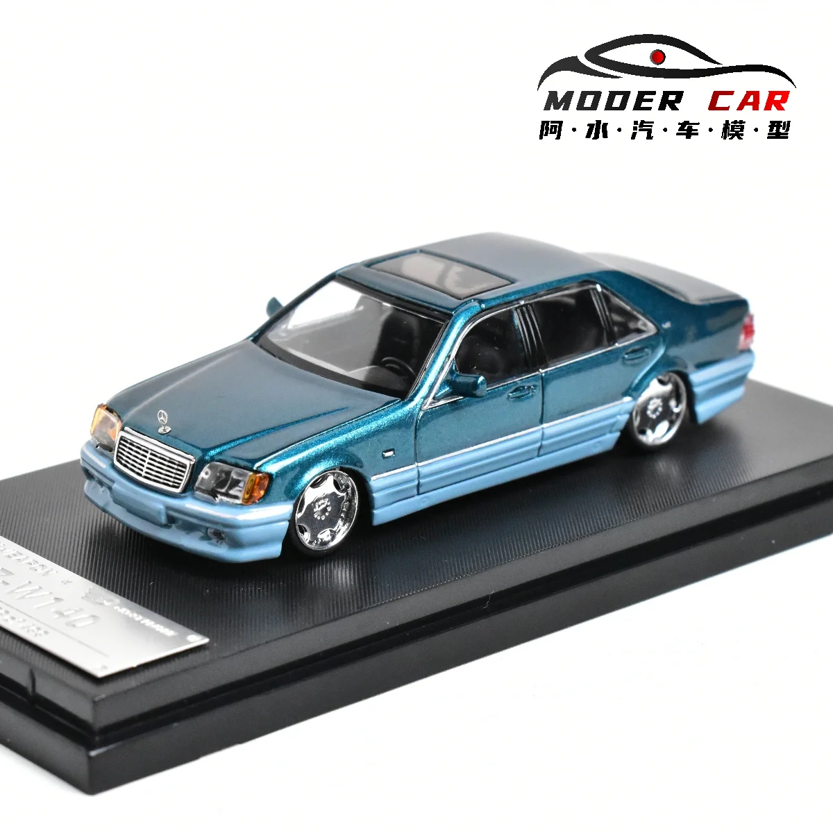 Street Weapon SW 1:64 S600 W140 Diecast Model Car