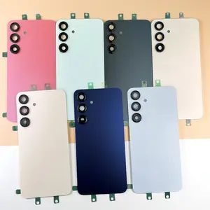 Bilashmart Original Back Glass Samsung Galaxy S25 Plus S25+ 5G Battery Cover Rear Door Housing Panel Repair Parts Camera Lens Frame