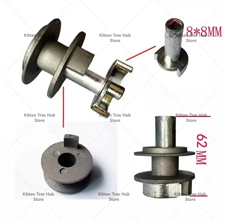 Outdoor parasol accessories repair balcony patio Roman umbrella replacement handrail spool wheel