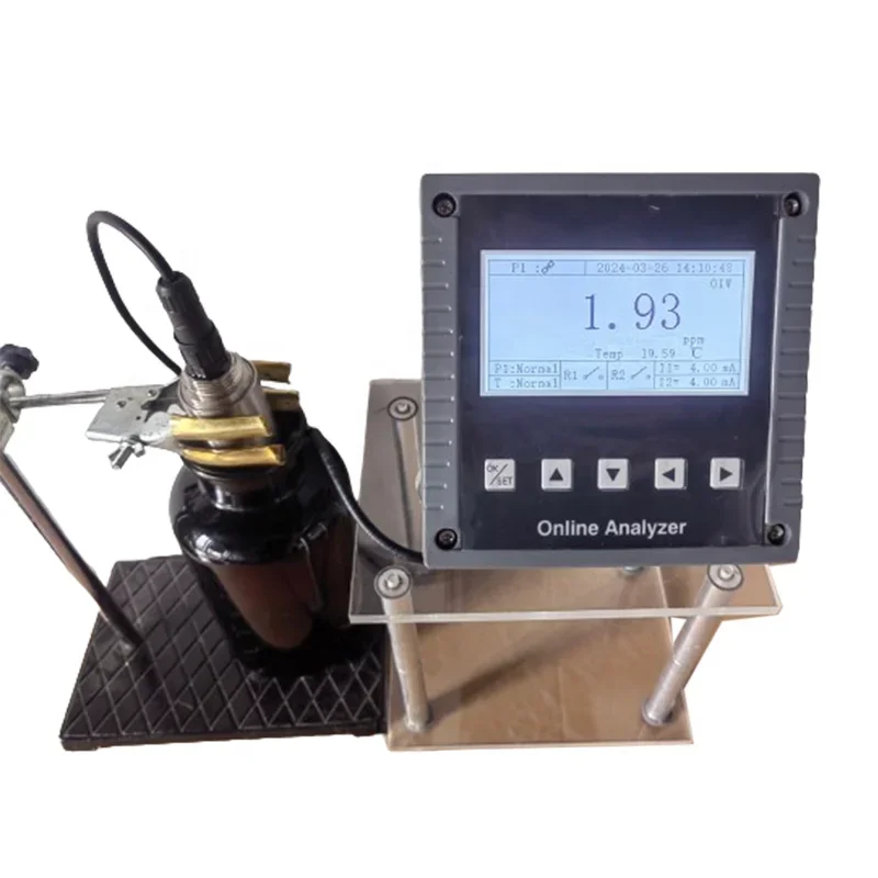 Online Oil On Water Sensor UV   Oil in WaterAnalysis  Detector Water Quality ing Equipment