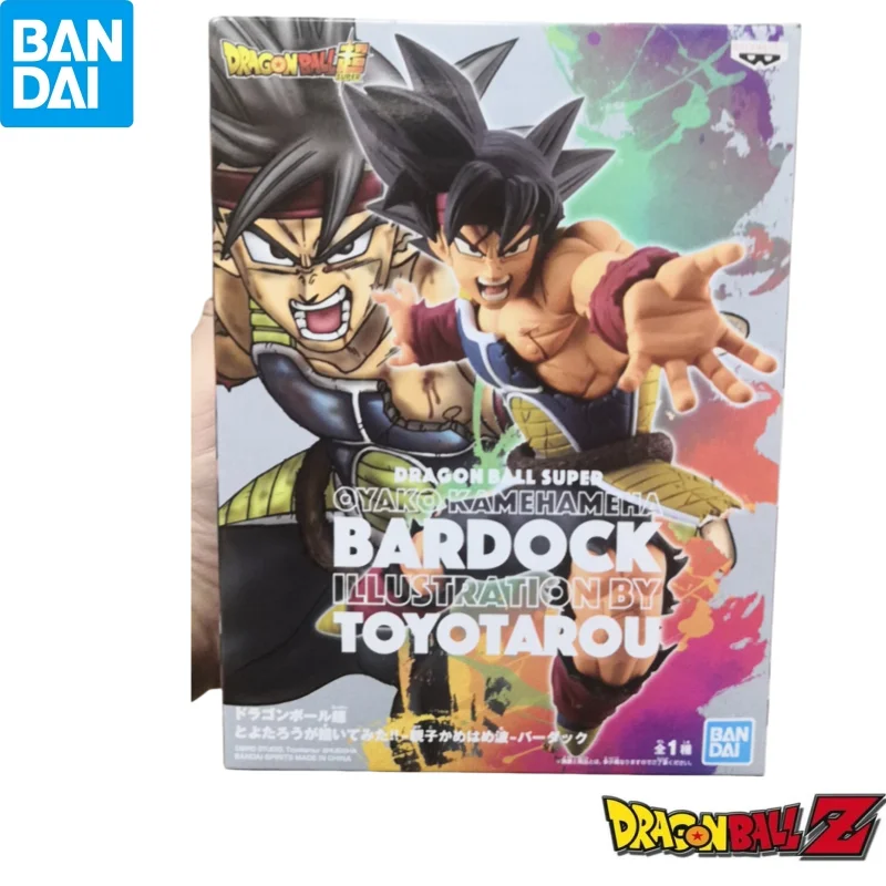 

In Stock Bandai Original Banpresto Dragon Ball Burdock Action Figure Model Doll Brand New Boxed Garage