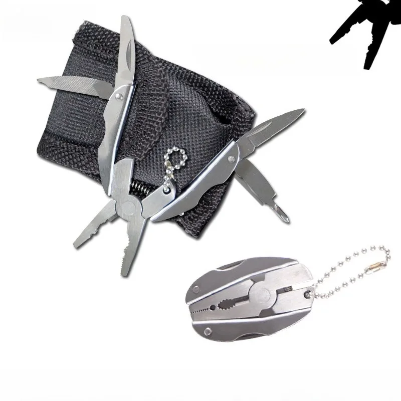 Многофункциональные плоскогубцы Mini MINI Многоцелевые складные плоскогубцы Плоскогубцы для черепах Товары для улицы Ручные инструменты Мультитул