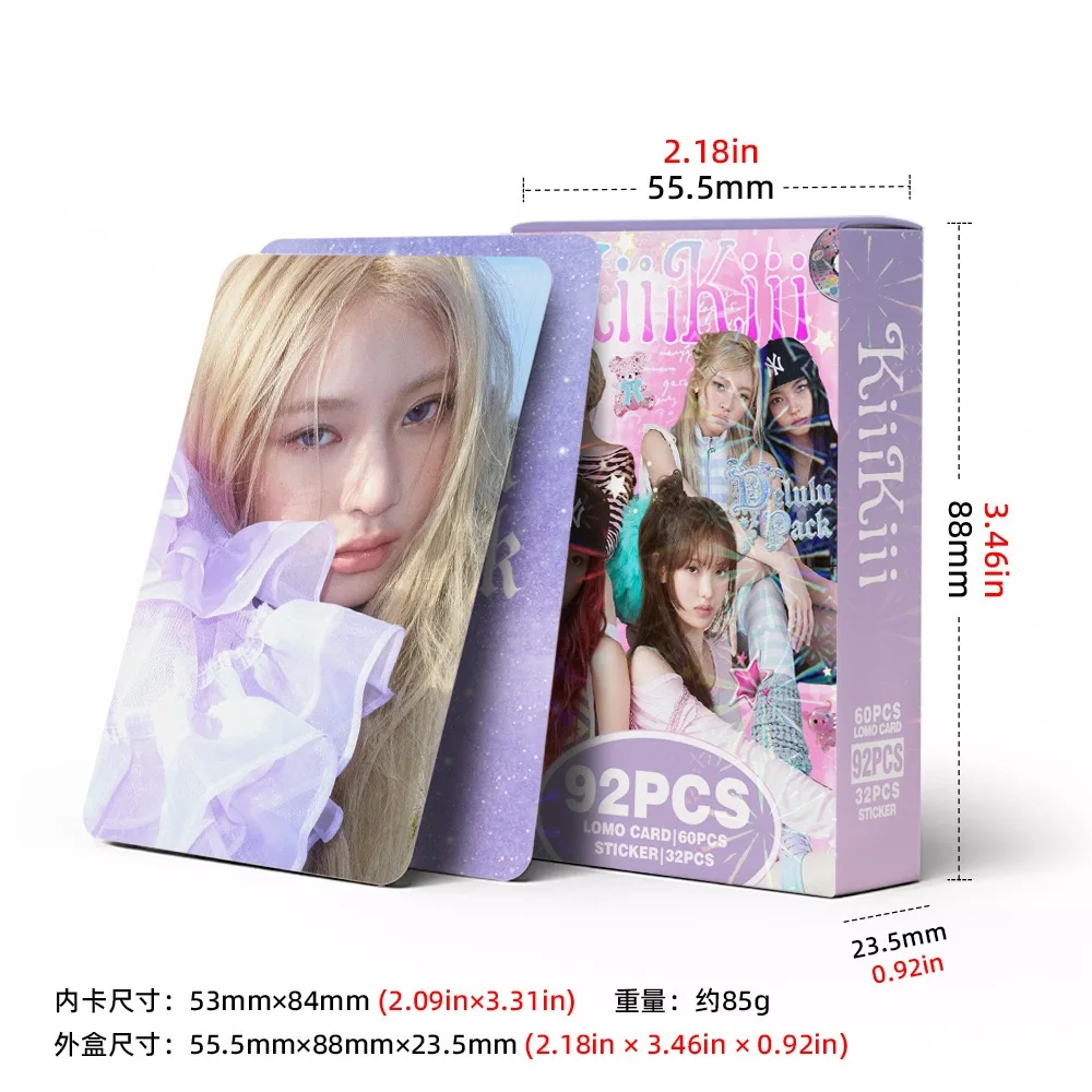 92PCS Korean Idol Groups KiiiKiii New Album 