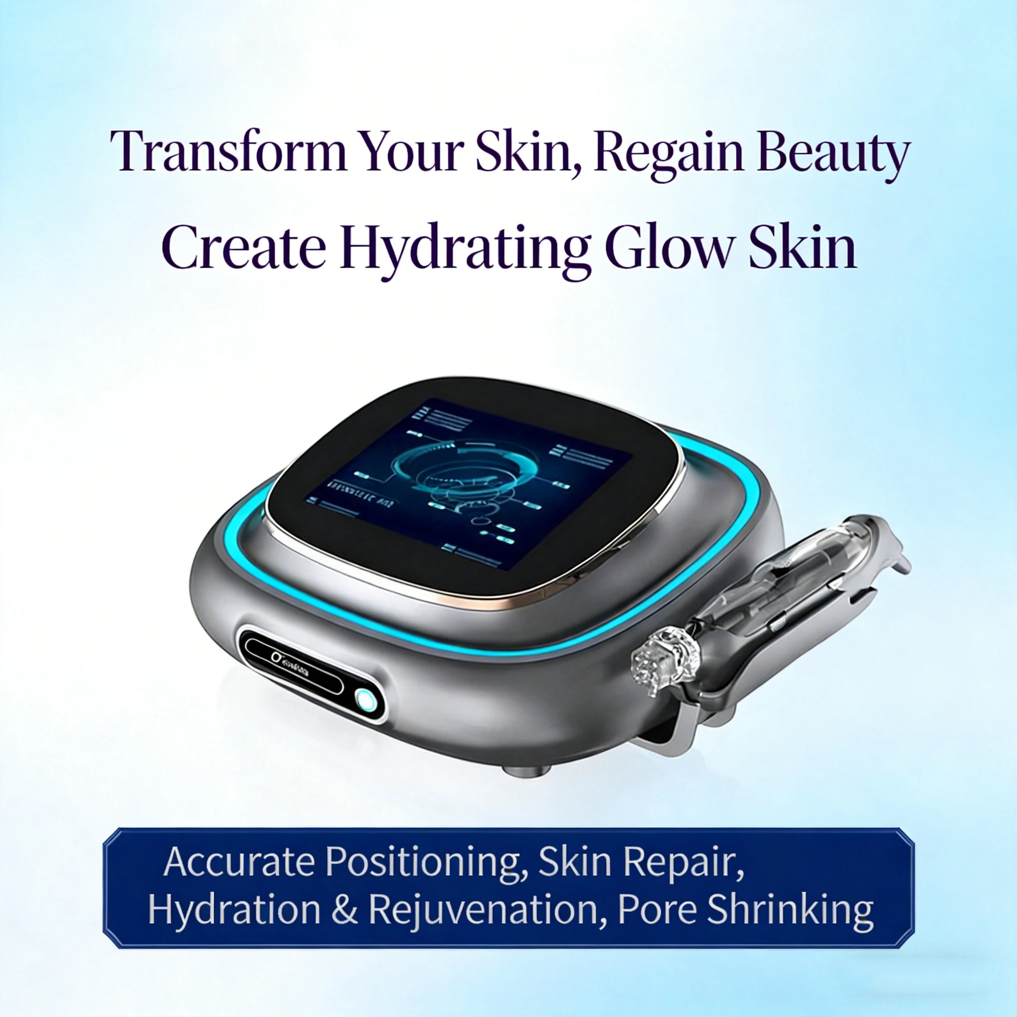 New Automatic Water light Essence Instrument for Deep Water Replenishing and Efficient Absorption for Beauty Salons
