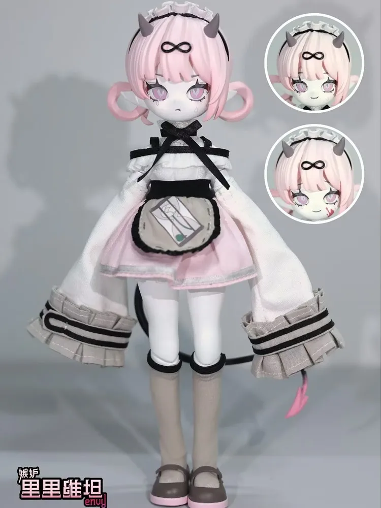Genuine Devil'S Horns Bjd Blind Box 1/8BJD Movable Doll Ornament