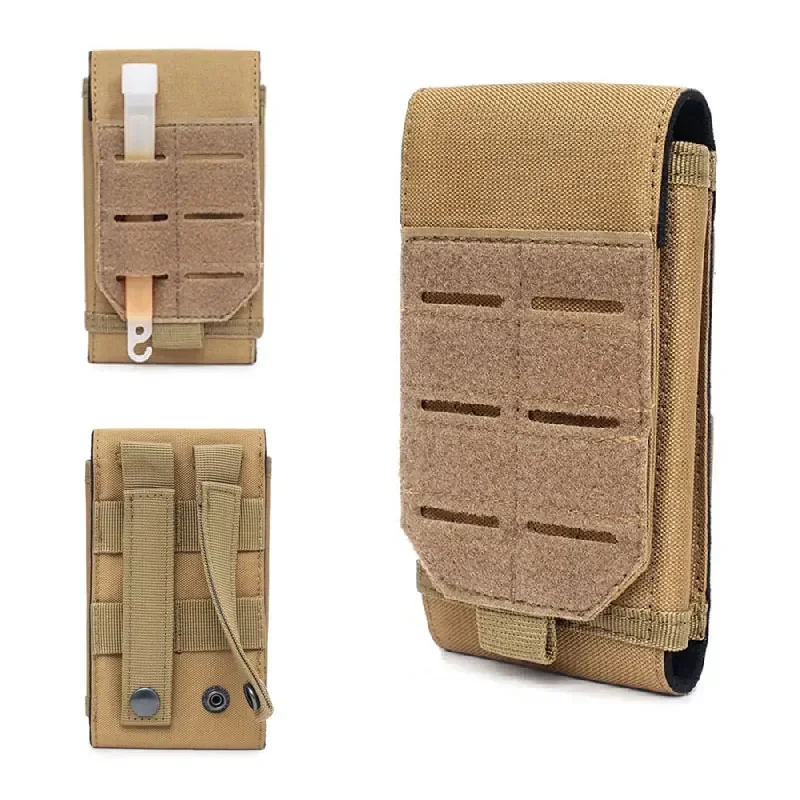 Tactical EDC Bag Molle Belt Pouch Military Airsoft Vest Pack Cell Phone Waist Bag Case Outdoor Camping Hunting Accessories Pouch