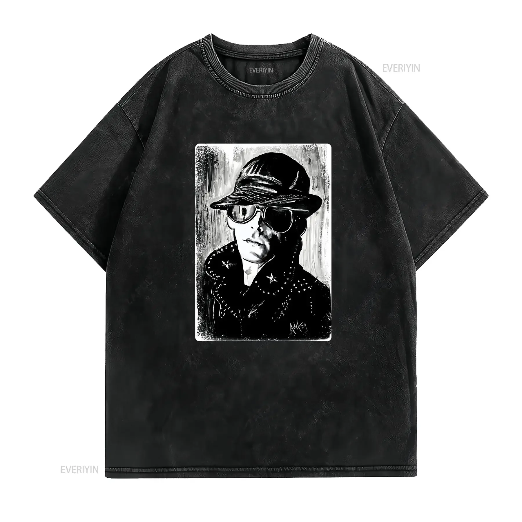 LOU REED Glam Rock T Shirt by Pop Artist Adam Turkel Punk Painting Limited Edition 70s New York Velvet Underground Art vintage