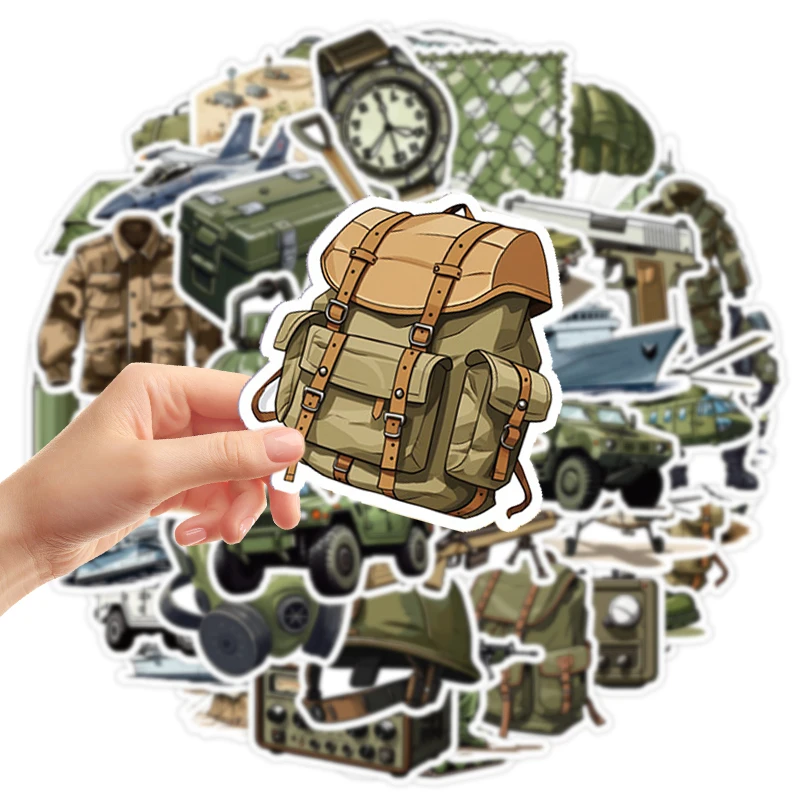 50PCS Military Stic… - image