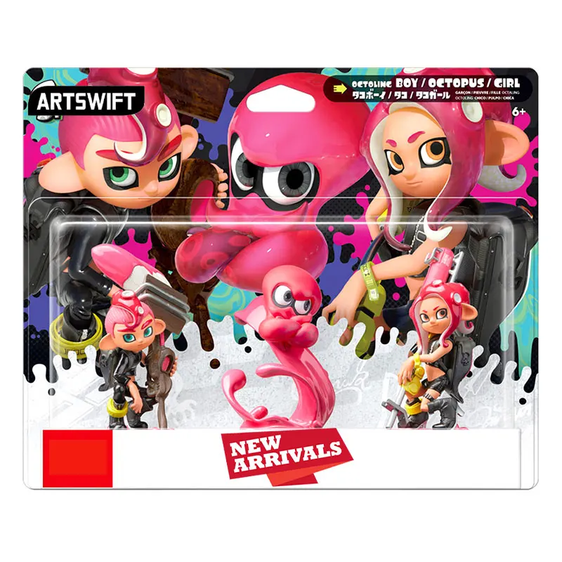 

ARTSWIFT Store Splatoon 2 Triple Pack (Octoling Boy /Octoling Octopus /Octoling Girl) Figure Original Asian Version Region Free