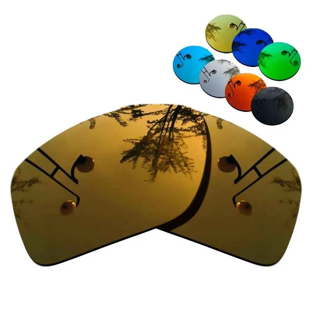 

100% точно вырезанные поляризационные сменные линзы для солнцезащитных очков Oakley Split Shot, медное зеркальное покрытие, выбор цвета