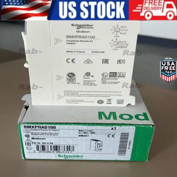 

2026 In Bmxpra0100 Peripheral Remote I/o Adapter Brand New Original Spot Plc