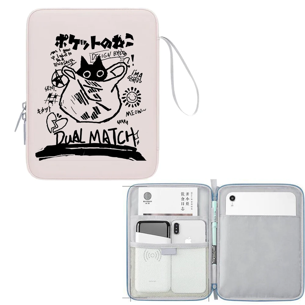 Tablet Cases Bag Sleeve 11-13.3 Inch Tablet pouch for IPad air case Pro Samsung Xiaomi Tablet pouch Shockproof  Multi Pockets