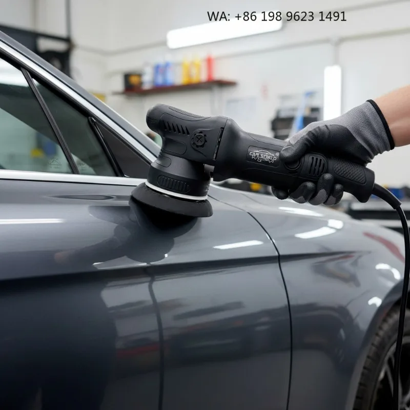 Compact Mini Orbital Buffing Complete Foam Pad Kit For Minor Scratch Swirl Elimination Vehicle Paint Protection Work